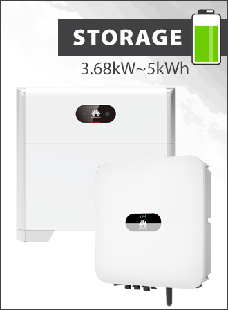Huawei 3.68kW L1 Hybrid Inverter with 5kWh LUNA Battery
